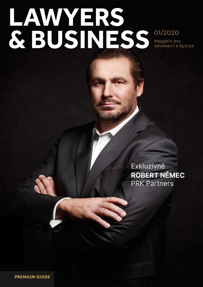 LAWYERS&BUSINESS / Magazine cover page 